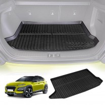 Boot Liner for Hyundai Kona 2017-2023 Heavy Duty All Weather Cargo Trunk Cover Mat Luggage Tray