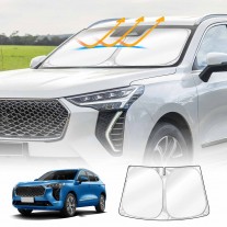 WindScreen Sun Shade for Haval Jolion 2021-2025 Blocks UV Rays Foldable Custom Wind Screen Sun Visor Protector
