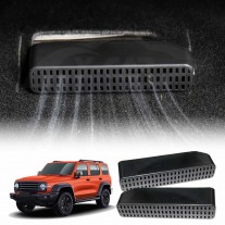 GWM Tank 300 2023-2025 Backseat Rear Under Seat Air Conditioning Outlet Vent Cover Flow Grille Protector Set of 2 