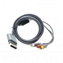 Composite HDTV HD TV RCA AV Video Video Cable for Xbox 360 & 360 Slim
