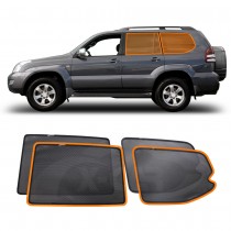 Port Rear Window Sun Shade for Toyota LandCruiser Prado 120 Series 2003-2009 Car Sun Blind Mesh