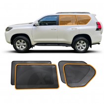 Port Rear Window Sun Shade for Toyota Prado 150 Series 2009-2024 Car Sun Blind Mesh