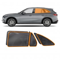 Port Rear Window Sun Shade for Mercedes-Benz GLC 2015-2022 Car Sun Blind Mesh