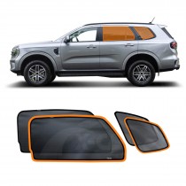 Port Rear Window Sun Shade for Ford Everest 2022-Onwards Car Sun Blind Mesh