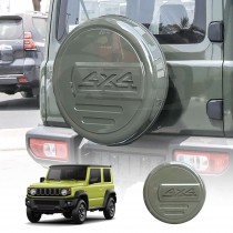 Spare Wheel Cover for Suzuki Jimny 3-Door 2018-Onwards Spare Tire Protective Cover Jungle Green Exterior Modification Accessories