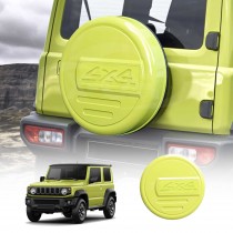 Spare Wheel Cover for Suzuki Jimny 3-Door 2018-Onwards Spare Tire Protective Cover Kinetic Yellow Exterior Modification Accessories