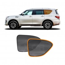 Port Window Sun Shade for Nissan Patrol 2012-Onwards Y62 Series Car Sun Blind Mesh Third Row Window
