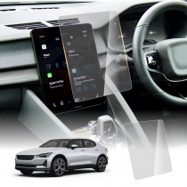 Tempered Glass Screen Protector for Polestar 2 2021-Onwards Touchscreen Anti-Scratch Cover Accessories