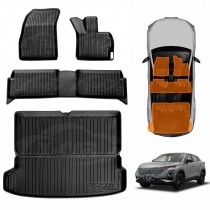 3D Floor Mats Boot Liner for Chery OMODA 5/5 GT 2023-2025 All Weather Heavy Duty Cargo Car Trunk Luggage Tray