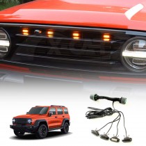 Front Grille LED Lights For GWM Tank 300 Tank300 2023-Onwards Grill Raptor LED Decoration Modification Accessories