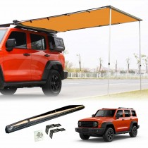 Car Side Awning UV Waterproof Camping Shade for GWM Tank 300 Tank300 2023-Onwards 4WD Durable Sunshade