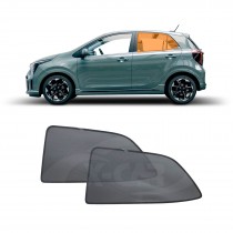 Rear Window Sun Shade for Kia Picanto 2016-Onwards Car Sun Blind Mesh