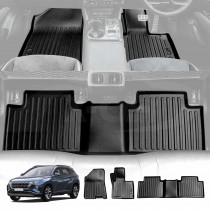 3D All-Weather Car Floor Mats for Hyundai Tucson 2021-2025 Heavy Duty Carpet Liners Accessories