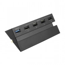 5 Ports Hub USB 3.0 Adapter Connector High Speed For Sony PlayStation 4 PS4