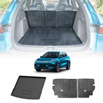 Boot Liner Back Seat Protector for BYD Atto 3 Atto3 2022-Onwards All Weather Heavy Duty Cargo Car Trunk Kick Mats