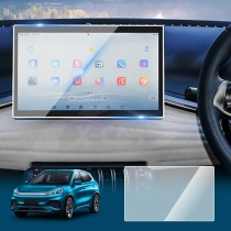 12.8-inch Tempered Glass Screen Protector for BYD Atto 3 2022-2025 Touchscreen Anti-Scratch Cover Accessories