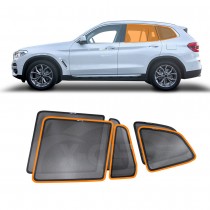 Rear Port Window Sun Shade for BMW X3 M F97 2017-2024 Car Sun Blind Mesh