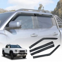 Weathershields for BYD Shark 6 2024-Onwards Car Weather Shields Wind Deflectors Window Sun Visor Set of 4