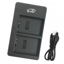 USB Dual Charger for Canon Camera LP-E10 Battery