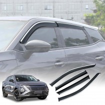 Weathershields for Chery C5 2025-Onwards Car Weather Shields Wind Deflectors Window Sun Visor 4 Pcs