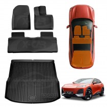 3D Floor Mats Boot Liner for Deepal S07 2024-Onwards All Weather Heavy Duty Cargo Car Trunk Luggage Tray