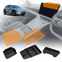 Centre Console Organizer Tray Set for Geely EX5 EX 5 2025-Onwards Armrest Rear Screen Dash Storage Box Car Interior Accessories