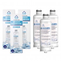 3 Pack Replacement Water Filter Cartridge for Samsung DA97-08006C Refrigerator