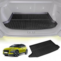 Boot Liner for Hyundai Kona 2017-2023 Heavy Duty All Weather Cargo Trunk Cover Mat Luggage Tray