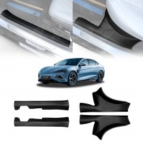 Front Rear Door Sill Plate Protector for BYD Seal 2023-2025 Car Threshold Scuff Trim Covers Guards Accessories