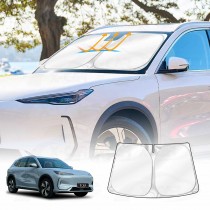 WindScreen Sun Shade for Geely EX5 2025-Onwards Blocks UV Rays Foldable Custom Wind Screen Sun Visor Protector