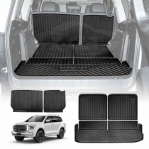 Boot Liner Back Seat Protector for GWM Tank 500 Tank500 2024-Onwards All Weather Heavy Duty Cargo Car Trunk Kick Mats