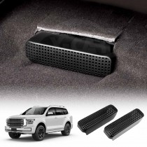 GWM Tank 500 Tank500 2024-Onwards Backseat Rear Under Seat Air Conditioning Outlet Vent Cover Flow Grille Protector Set of 2 