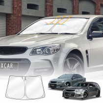 WindScreen Sun Shade for Holden Commodore VF Series Sedan Wagon 2013-2017 Blocks UV Rays Foldable Custom Wind Screen Sun Visor Protector