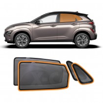 Port Rear Window Sun Shade for Hyundai Kona 2017-2023 Car Sun Blind Mesh