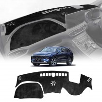 Dash Mat for Hyundai SantaFe Santa Fe 2018-2023 Non-Slip Microfiber Pad Cover Interior Accessories 