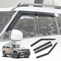 Weathershields for Hyundai SantaFe Santa Fe 6/7 Seater 2024-Onwards Car Weather Shields Wind Deflectors Window Sun Visor 4-Piece Set