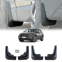 Hyundai Tucson 2021-2025 Mud Flaps Splash Guards Mudguard Fender Front and Rear Set of 4