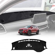 Dash Mat for Hyundai Tucson 2015-2021 Non-Slip Microfiber Pad Cover Interior Accessories 