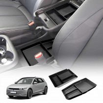 Centre Console Armrest Organizer Tray Set for Hyundai IONIQ 5 IONIQ5 2021-2025 Storage Box Accessories