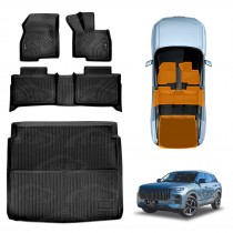 3D Floor Mats Boot Liner for Jaecoo J7 Lower Boot Level 2024-Onwards All Weather Heavy Duty Cargo Car Trunk Luggage Tray