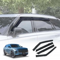 Weathershields for Jaecoo J7 2024-Onwards Car Weather Shields Wind Deflectors Window Sun Visor 4 Pcs