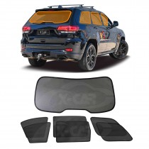 Window Sun Shades for Jeep Grand Cherokee 2011-2021 Car UV Protection Custom Rear Windscreen Shade SunBlind Mesh