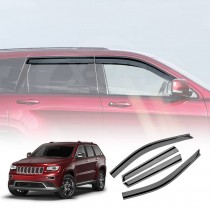 Weathershields for Jeep Grand Cherokee 2011-2021 Car Weather Shields Wind Deflectors Window Sun Visor