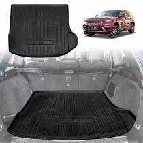 Boot Liner for Jeep Grand Cherokee WL 5 Seater Petrol 2021-Onwards All Weather Heavy Duty Cargo Trunk Mat Luggage Tray