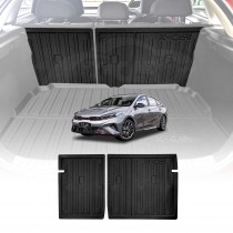 Back Seat Protector for Kia Cerato Hatch 2018-2024 All Weather Heavy Duty Car Seat Kick Mats Cover