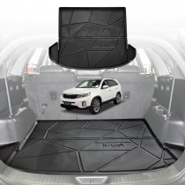 Boot Liner for Kia Sorento 2009-2014 All Weather Heavy Duty Car Trunk Cover Cargo Mat Luggage Tray