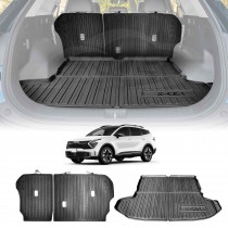 Boot Liner Back Seat Protector Combo for Kia Sportage 2021-2025 Heavy Duty Car Kick Mats Cover Cargo Trunk Mat