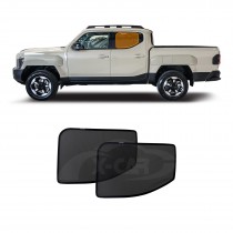 Rear Window Sun Shades for Kia Tasman Dual Cab 2025-Onwards Car UV Protection Custom Car Sunshade Blind Mesh