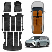 3D Floor Mats for LDV MIFA 9 2022-Onwards Heavy Duty All Weather Car Mats Carpet Liner Set
