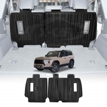 Back Seat Protector for Lexus GX 550 GX550 2024-Onwards All Weather Heavy Duty Car Seat Kick Mats Cover